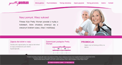 Desktop Screenshot of prettywoman.com.pl